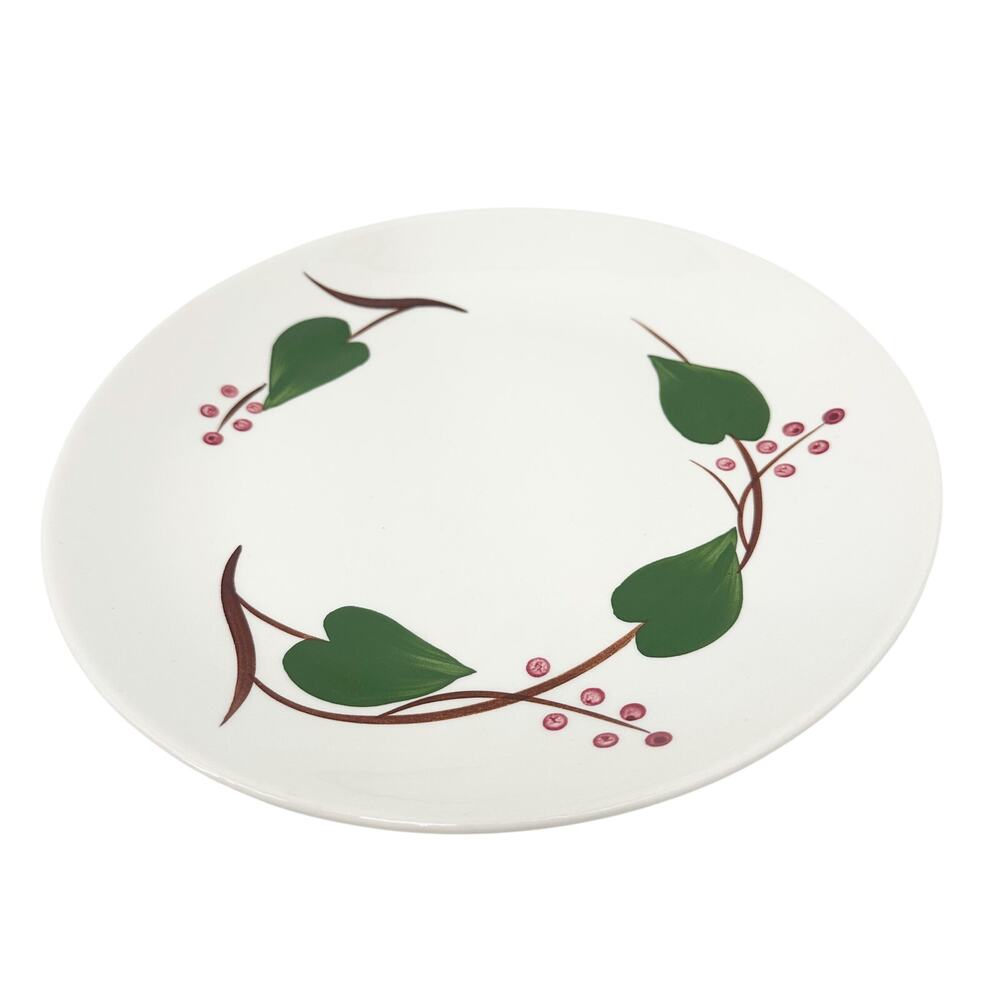 vintage Stanhome Ivy Luncheon Plate by Blue Ridge Southern Pottery USA